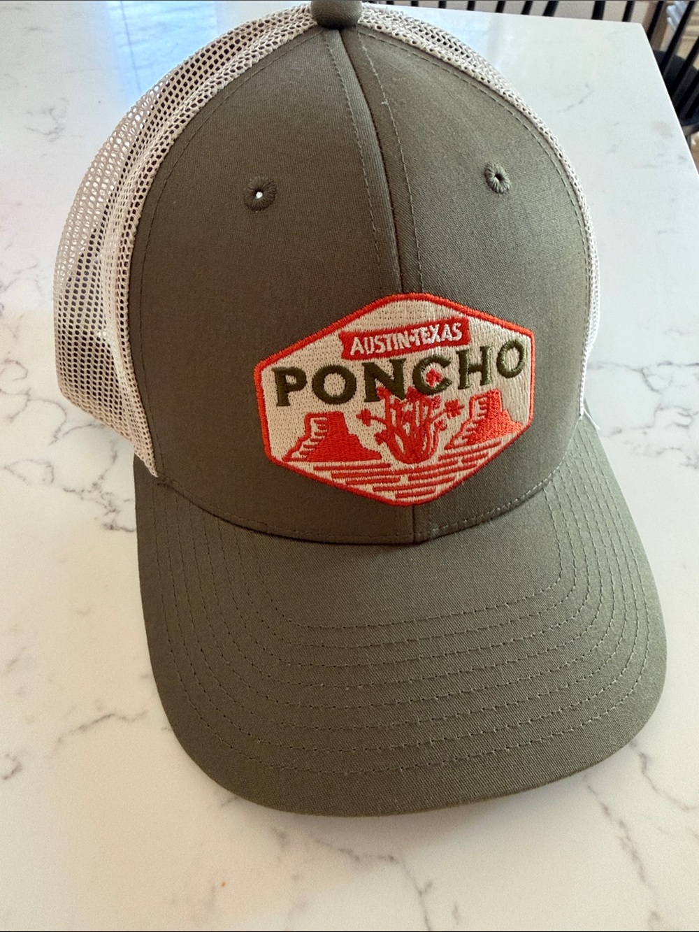 Poncho Outdoors - Austin Texas - SnapBack Hat - NWOT